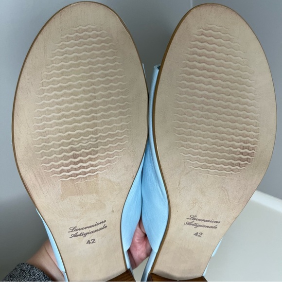 Unity In Diversity Bonita Block Heel Sandals Blue Sky - Picture 10 of 14